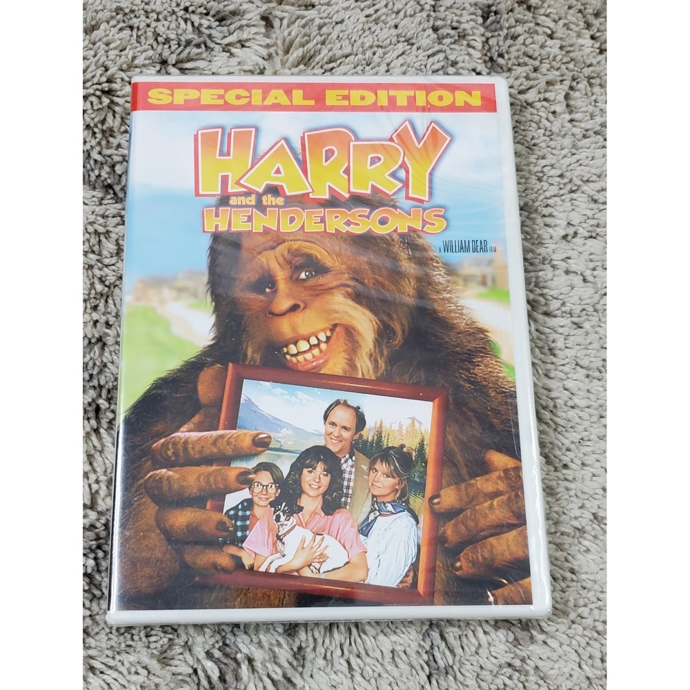 Universal Harry and the Hendersons DVD Unisex OS Multicolor New Special Edition